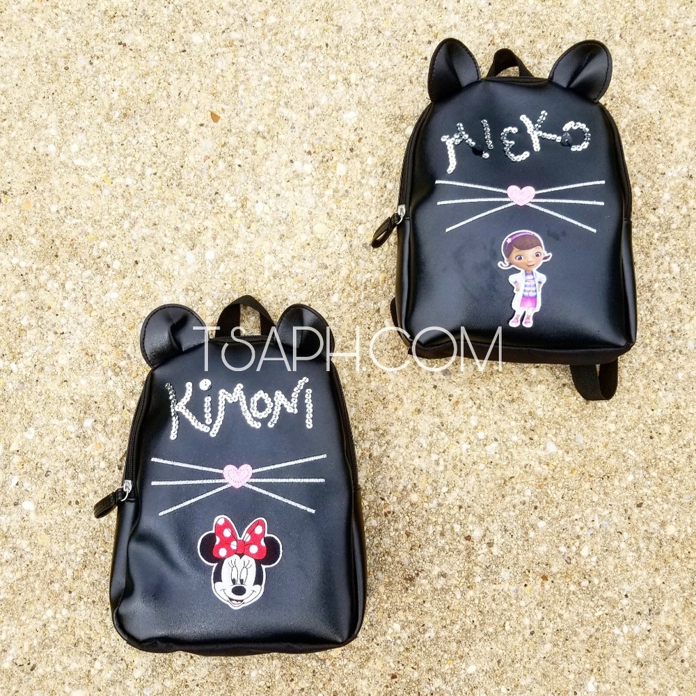 Personalized Kitty Mini Backpack